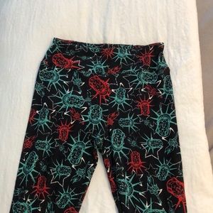 Lularoe NY Statue of Liberty leggings. Never worn